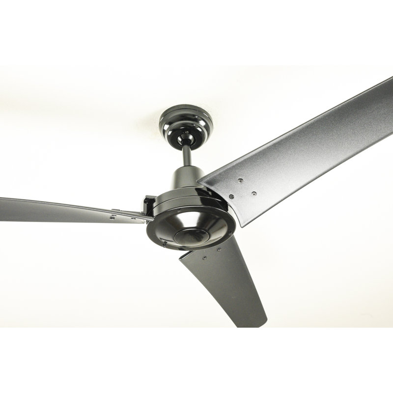 Nunn 140cm Ceiling Fan, Black, Remote is not included