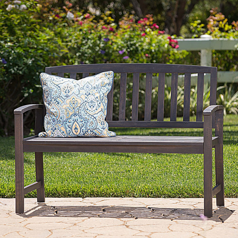 Banc de style classique pour le salon et le vestibule, Gris foncé