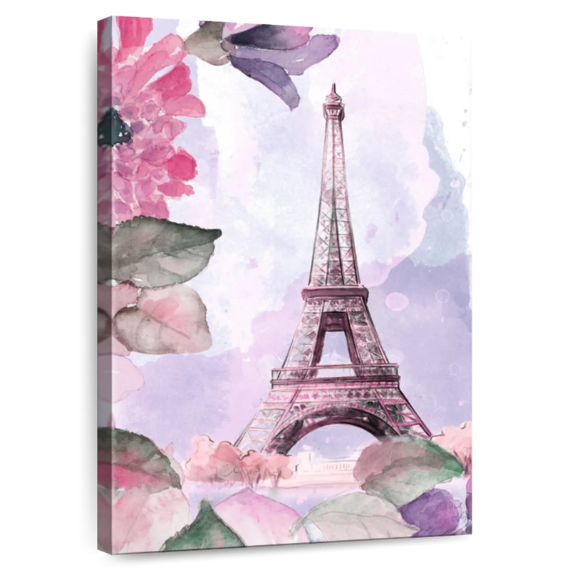 Aime Parisian Blossoms I, H 30 po x l 20 po