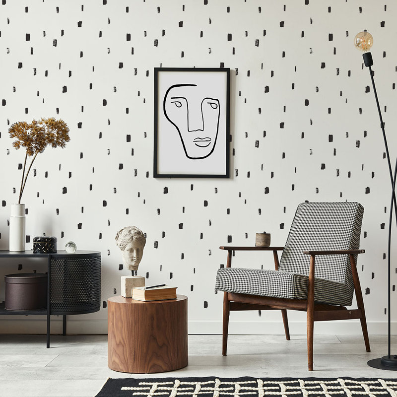 Brushmarks Peel and Stick Wallpaper