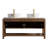 Freestanding Bathroom Vanity with Open Shelf-101341249