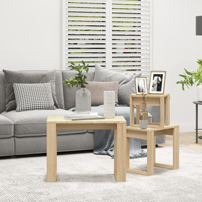 Alexzandrea Nesting Tables 3 Pcs Chipboard