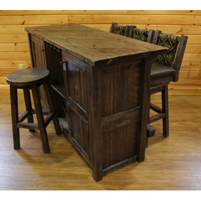Ensemble de bar avec rangement pour le vin Minster