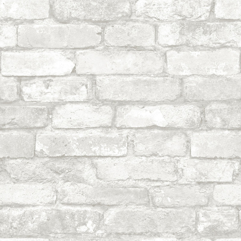 Rouleau de papier peint auto-adhésif L 18 pi x l 20,5 po Brick