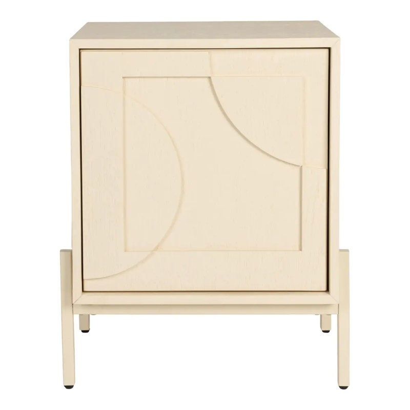 Table de bout à quatre pieds avec rangement