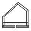 Lit plateforme simple avec rangement Agasthya-88065980