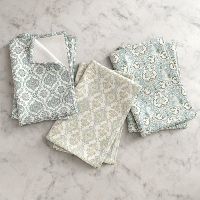 Cotton Floral Dish Cloth Kitchen Towel