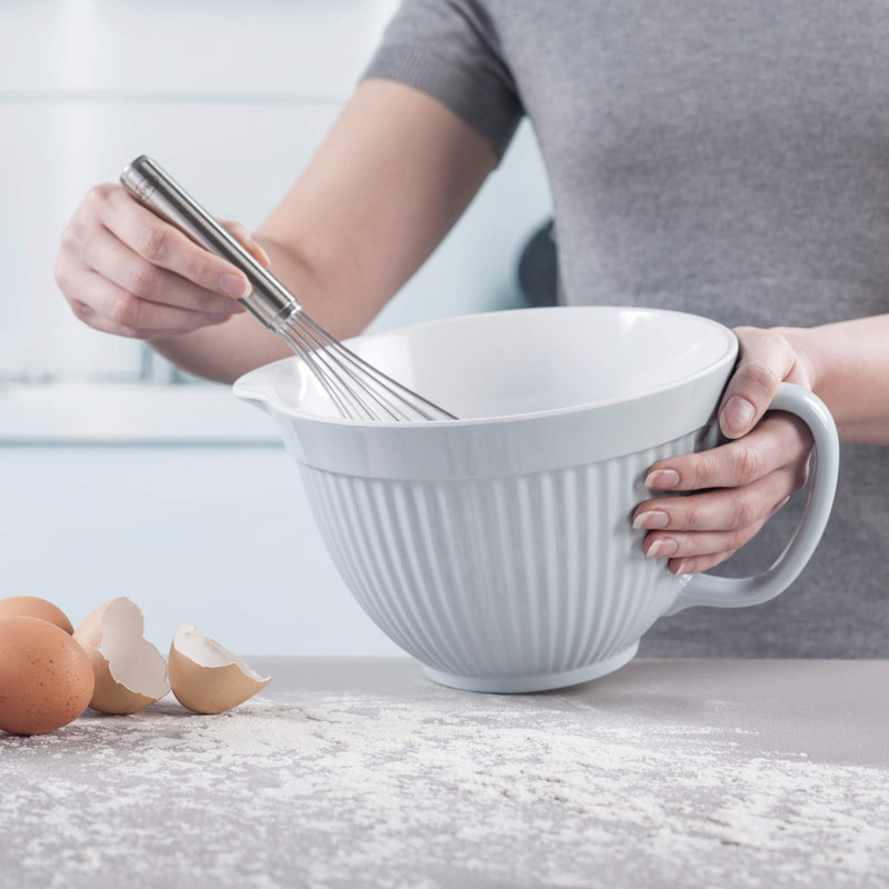 Melamine Mixing Bowl Jug 20cm, Duck Egg Blue