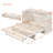 Queen Size Murphy Bed With Large Drawers And Premium Mattress, Ideal For Comfortable Sleep And Space-Saving Solution.