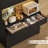 🎨💡Color Your Kitchen: 8-Door Baker's Rack with Fully Adjustable Smart LED Lights & Charging Station-188885955