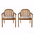 Set Of 2 Outdoor Patio Dining Chair, With Cushion