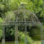 Pavillon de jardin rond rond en fer "Medellin"-99839246