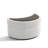 Niama Curved Chenille Storage Ottoman -607395553