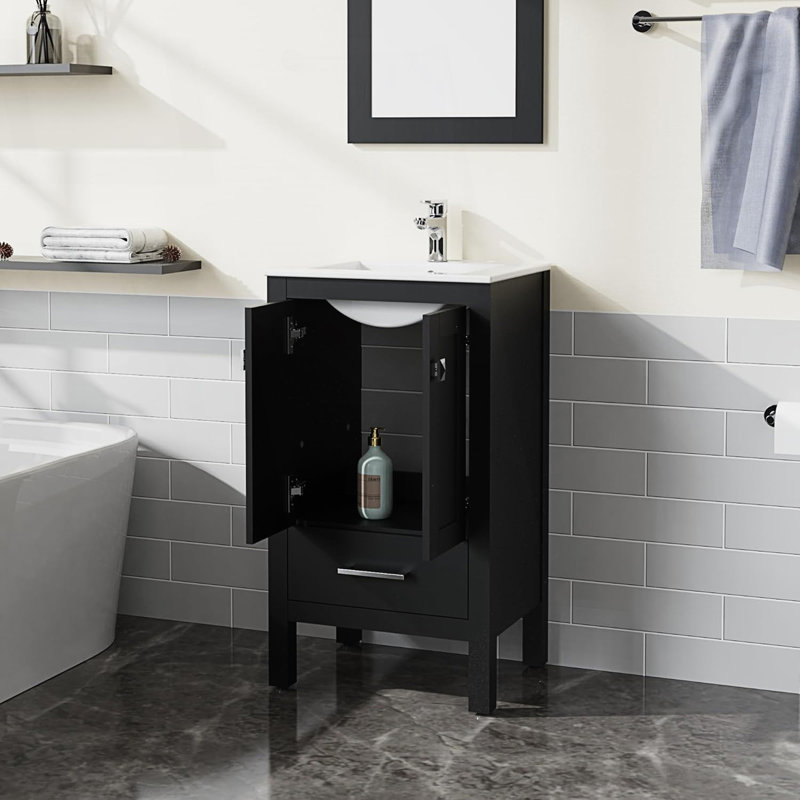 Ensemble de meuble-lavabo avec lavabo
