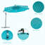 Parasol d'extérieur à DEL 10 pi-109652064