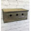 Sparrow Colony Terrace Wooden Mounted Bird House