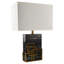 Afyon 23.62" Antique Brass/Black Table Lamp