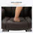 Faux Leather Massage Chair with Ottoman-465345595