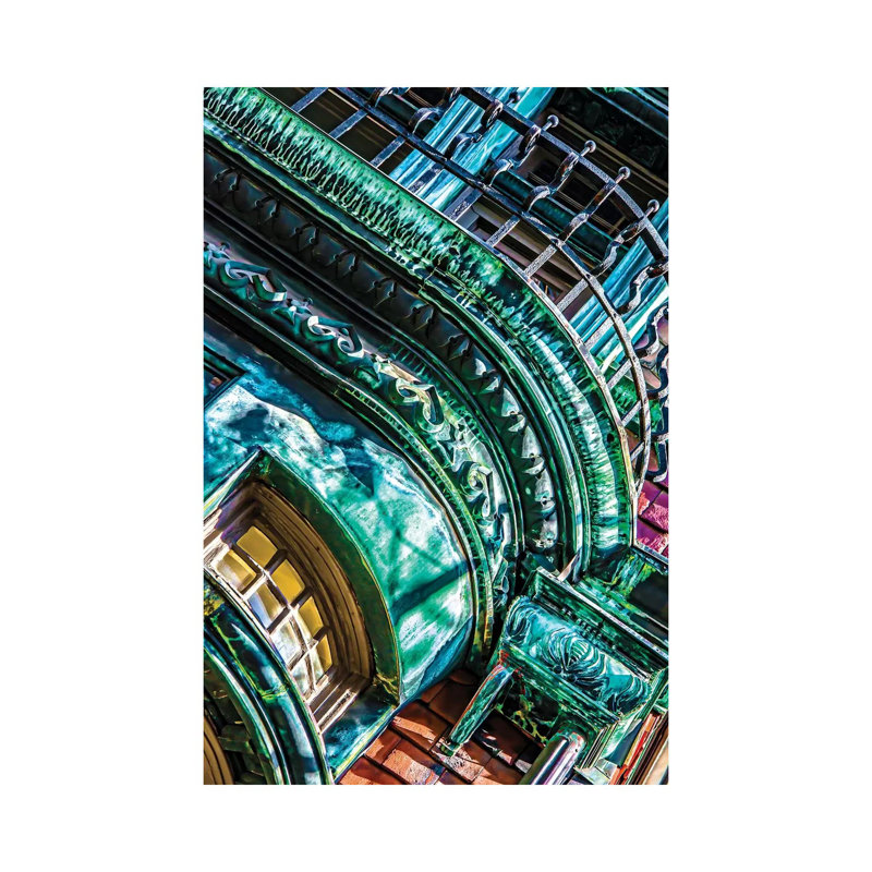 Victorian On Dearborn And Goethe by Raymond Kunst - No Frame Gallery-Wrapped Canvas Giclée on Canvas, 45.72cm H x 30.48cm W