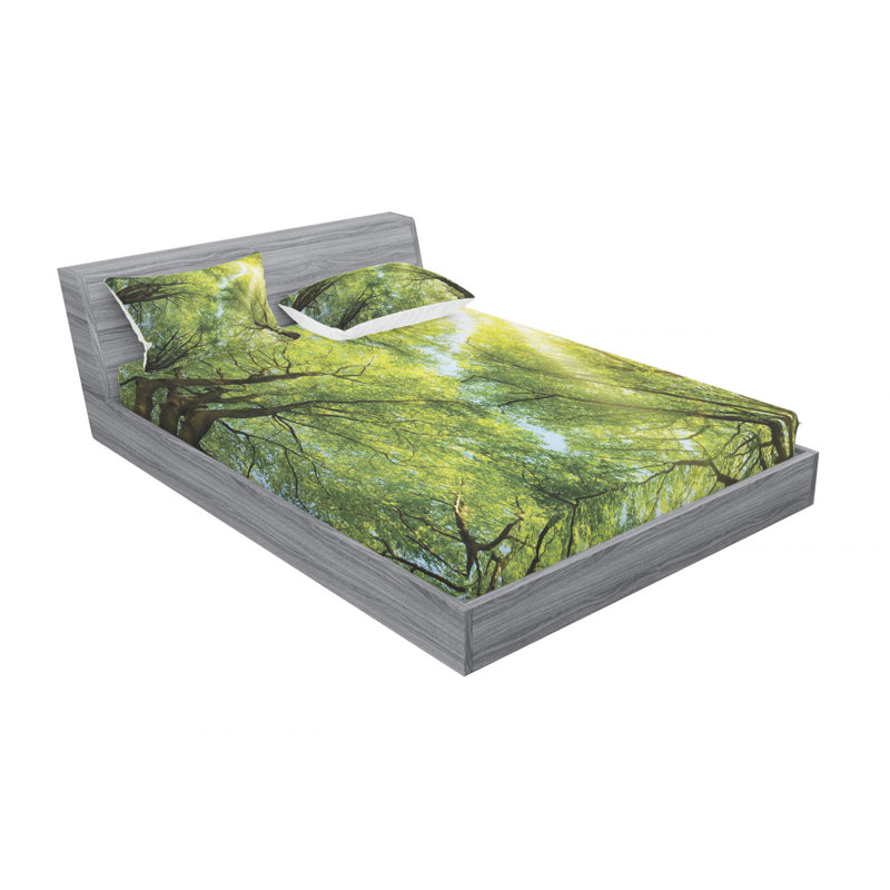 Microfiber Sheet Set, Full Sheet Set with Fitted Sheet