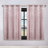 Finklea Floral Pattern Polyester Light Filtering/Room Darkening Rod Pocket Curtain Panels-567929294-567929273