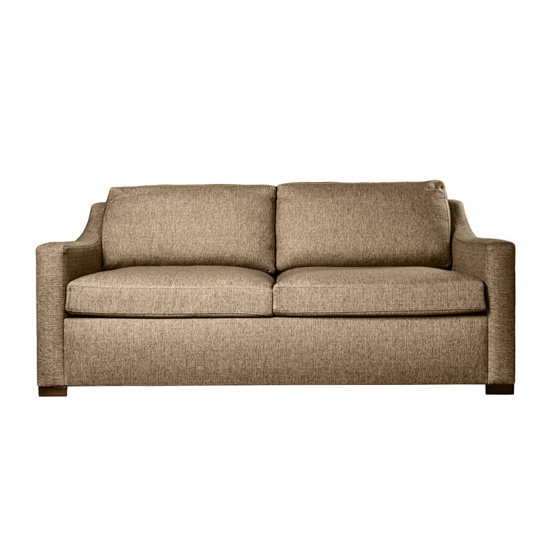 Adreille Upholstered 80'' Reclining Sleeper Sofa, Flax Revolution®