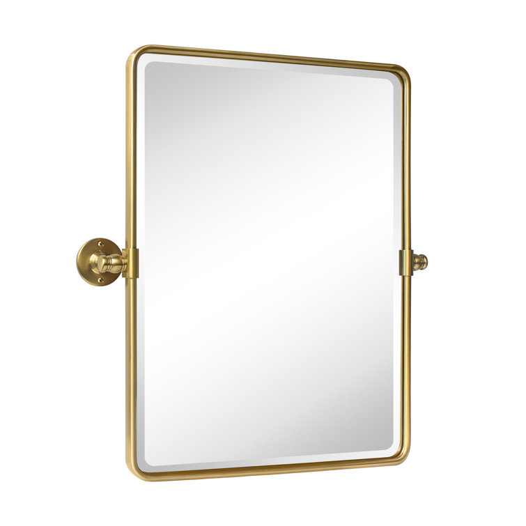 Woodvale Metal Framed Wall Mounted Bathroom / Vanity Mirror