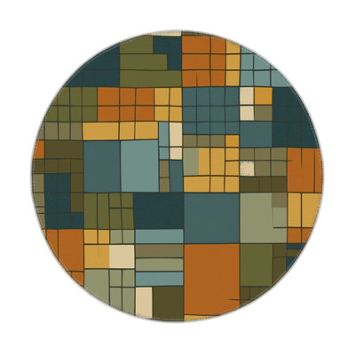 Pixel Crafted Indoor And Outdoor Area Rug