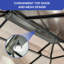  Pavillon de jardin en aluminium 10 pi x 12 pi, toit rigide à double toit: résistant aux rayons UV et imperméable avec parois latérales à double couche: rideaux en filet et en polyester convenant à toutes les saisons