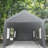 10X20ft Heavy Duty Gazebo Canopy Garage, Grey - Removable Doors, Enhanced Ventilation Option Carport, Ample Space For Multiple Items, Easy Installation Process-127305114-127305116