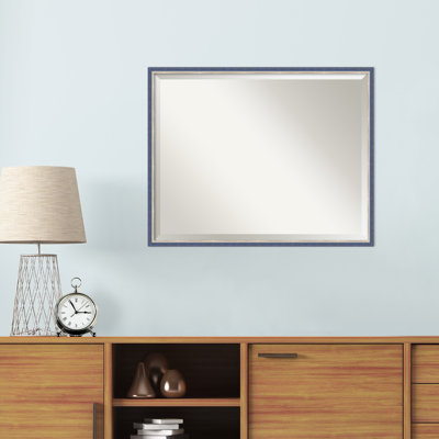 Earsie Solid Wood Wall Mirror