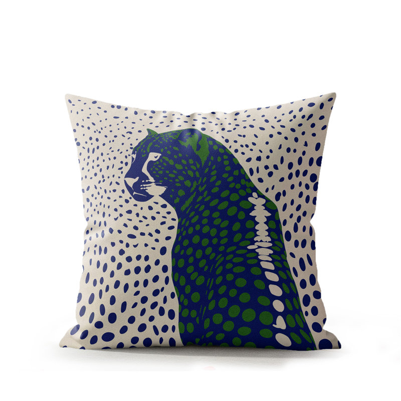Coussin d'intérieur Cori, Royal Azure, 16 po x 16 po
