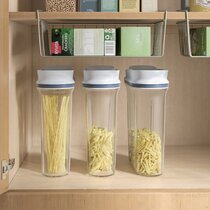  6 Piece Glass Storage Jars Set with Airtight Bamboo Lids and  Labels,18.6oz/550ml Glass Spice Jars Food Storage Containers for Home  Kitchen,Pantry, Tea, Sugar, Salt, Coffee, Flour, Herbs, Grains : Home 