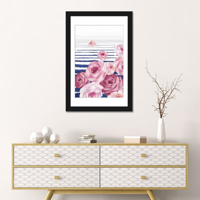 Au-delà de l'impression florale sur toile