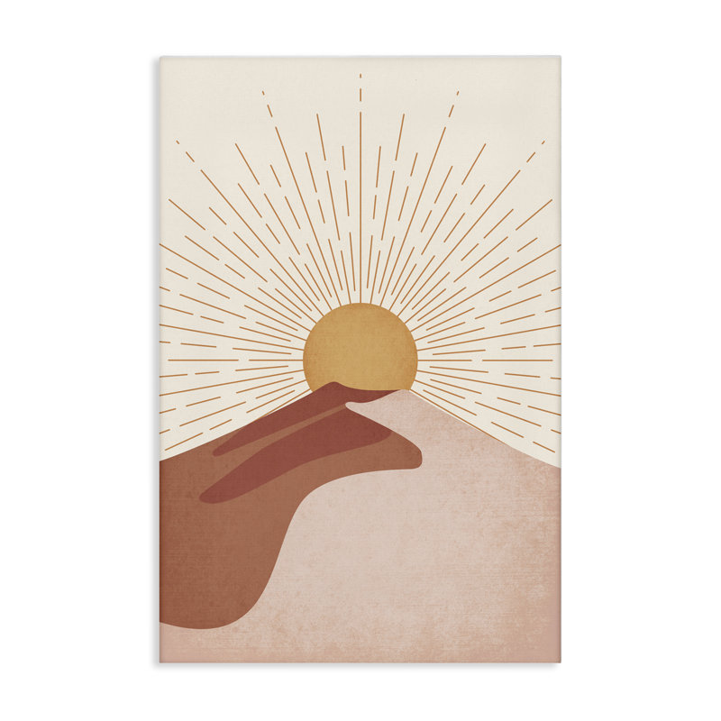 «Sand Dune & Sun Rays» par JJ Design House LLC, H 45 po x l 30 po
