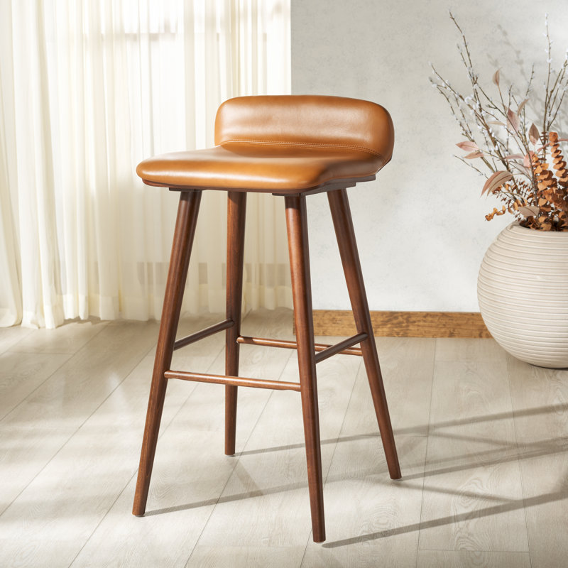 Vanya Barstool, Bar Stool - 31.1", Brown