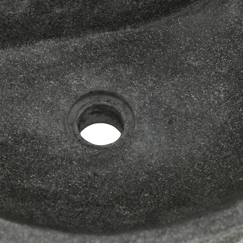 Wall Hung Basin Grey (38-45) X (35) X 15 Cm River Stone