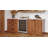 EdgeStar Single Zone 24.312'' Built-In 53 Bottle Wine Refrigerator with Reversible Door