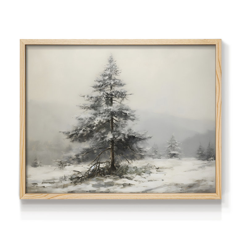 Paysages rétro-Dccxxxxvii - reproduction encadrée - réarmable, H 11 po x l 14 po, Naturel