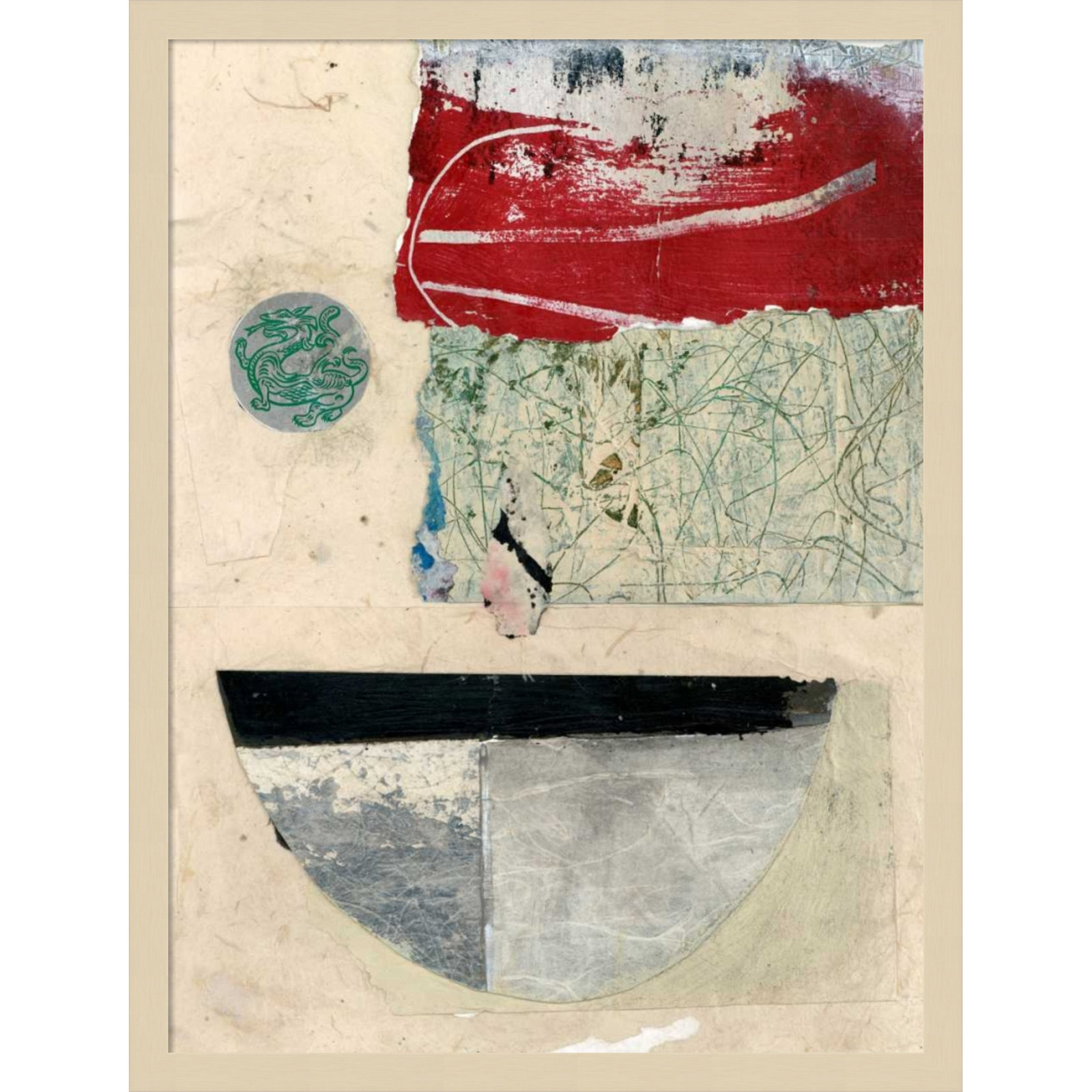 Fresno "Natural Elements No. 2" Print, 25" H x 19" W, Brown