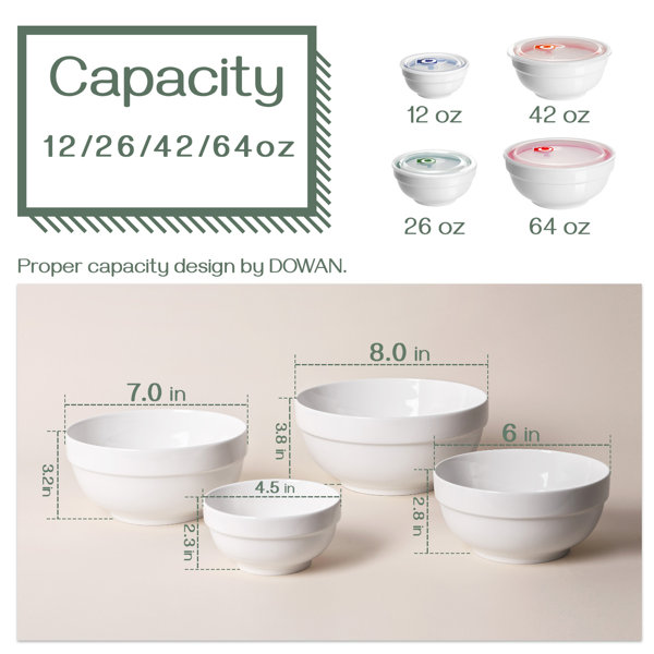 50oz/6 Cups Glass Measuring Cup, Easy to Read with 3 measurement scale