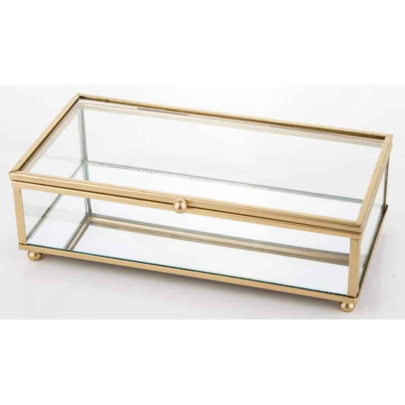 Glass Jewelery Box +