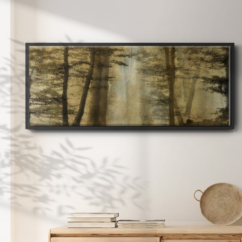 Golden Magic- Framed Canvas, 24" H x 60" W