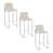 Beige Fabric/Stainless Steel selected