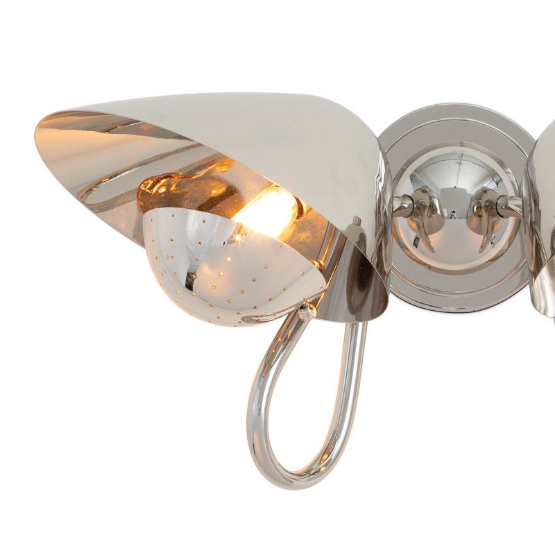 Keaton 2 - Light Spotlight, Polished Nickel