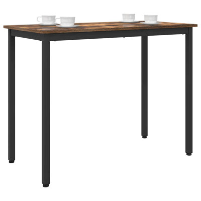 Metal Base Dining Table