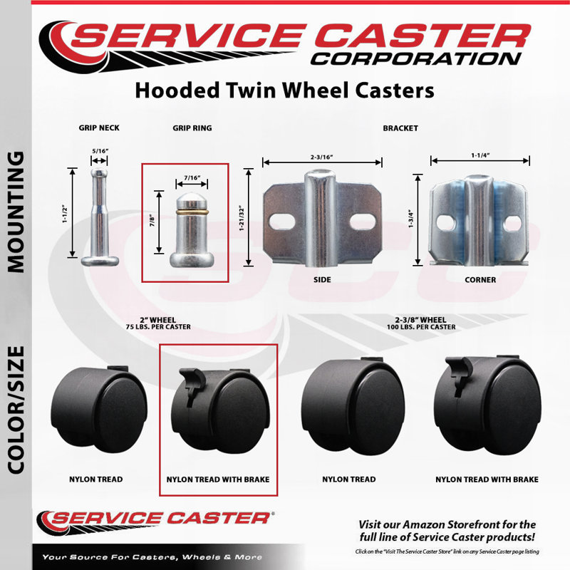 Nylon Caster