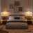 LED Nightstand with 2 Drawers - Small Space Solutions-1367717581