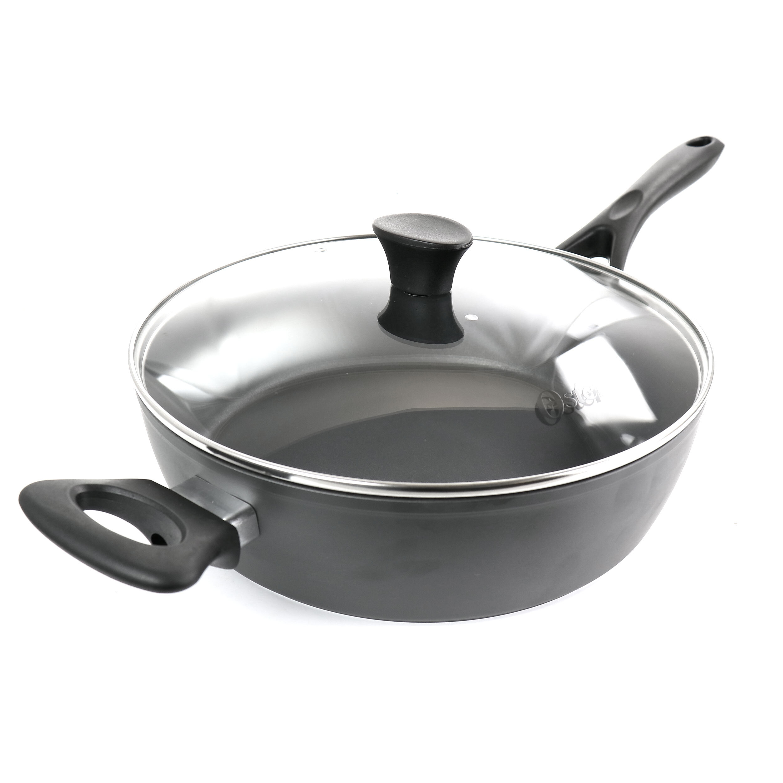 Farberware Skillet 11.5 4.5 Quart Pan With Lid Stainless Steel