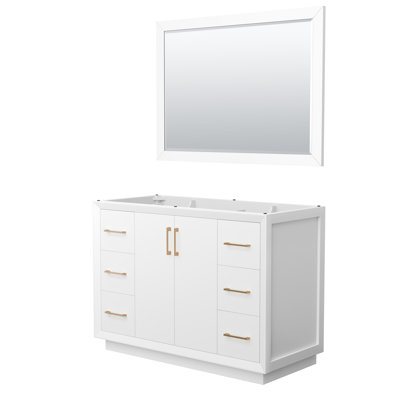Base de meuble-lavabo simple 47,25 po Strada seulement